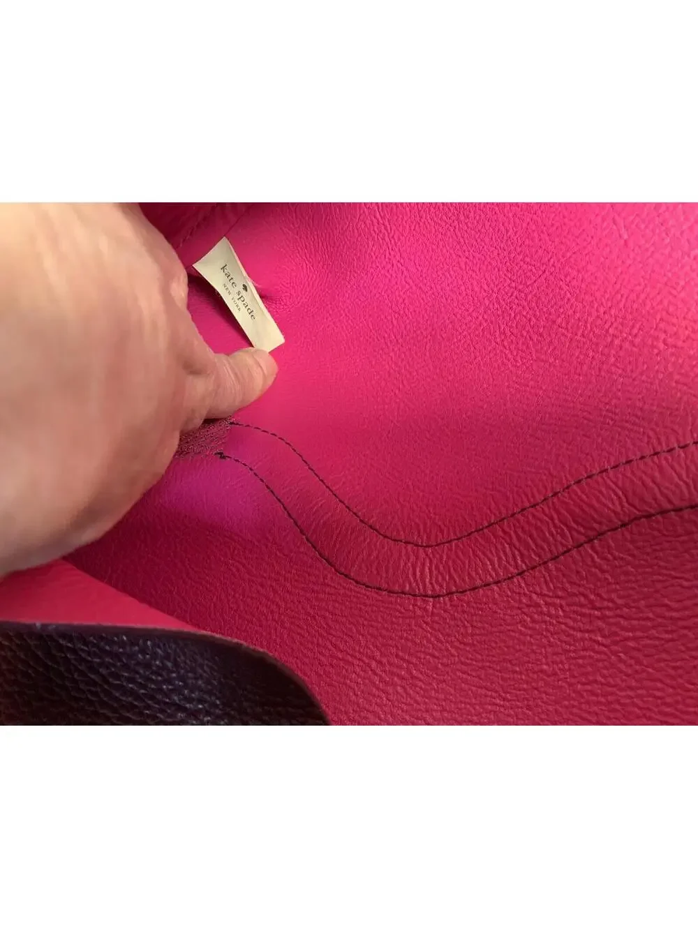 Kate Spade Rattlesnake Tote Purse Leather RARE RARE RARE - Picture 11 of 13